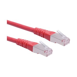 ROLINE Patchkabel Kat.6 Class E S/FTP PiMF rot 1,5m