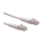ROLINE Patchkabel Kat.6 Class E S/FTP PiMF weiss 7m