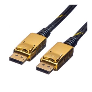 ROLINE GOLD DisplayPort Kabel, DP ST - ST, 1,5 m