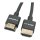 ROLINE 8K HDMI Ultra HD Kabel mit Ethernet, Slim, ST/ST, schwarz, 2 m