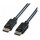 ROLINE DisplayPort Kabel, DP-DP, v1.2, ST - ST, TPE, schwarz, 10 m