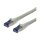 ROLINE Patchkabel Kat.6A Class EA S/FTP PiMF Massivdraht grau 50m