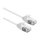 ROLINE UTP DataCenter Patchkabel Cat.6A (Class EA), LSOH, slim, wei, 0,15 m