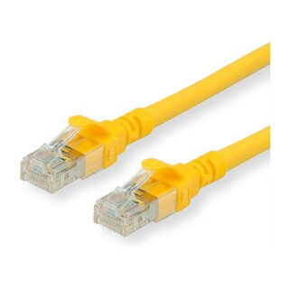 ROLINE Patchkabel Cat.6 UTP, Component Level, LSOH, gelb, 0,3 m