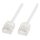 ROLINE UTP DataCenter Patchkabel Cat.6A (Class EA), LSOH, slim, extra kurzer Stecker, wei, 1,5 m
