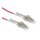 ROLINE LWL-Kabel 50/125m OM4, LC/LC, Low-Loss-Stecker, violett, 7 m