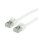 ROLINE GREEN U/FTP Patchkabel Cat.6A (Class EA), LSOH, slim, wei, 0,15 m