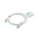 ROLINE GREEN UTP Patchkabel Cat.6A (Class EA), LSOH, slim, grau, 0,5 m