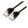 ROLINE GREEN UTP Patchkabel Cat.6A (Class EA), LSOH, slim, schwarz, 5 m