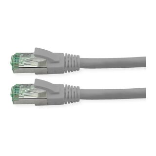 ROLINE RM Patchkabel Cat.6A S/FTP (PiMF), grau, 15 m