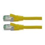 ROLINE RM Patchkabel Cat.6A S/FTP (PiMF), gelb, 2 m