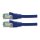 ROLINE RM Patchkabel Cat.6A S/FTP (PiMF), blau, 1,5 m