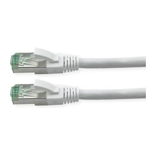 ROLINE RM Patchkabel Cat.6A S/FTP (PiMF), wei, 2 m