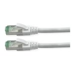 ROLINE RM Patchkabel Cat.6A S/FTP (PiMF), wei, 2 m