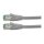 ROLINE RM Patchkabel Cat.6A S/FTP (PiMF), grau, 0,3 m