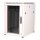 ROLINE 19-Zoll Netzwerkschrank Pro 16 HE, 600x800 BxT Glastr grau