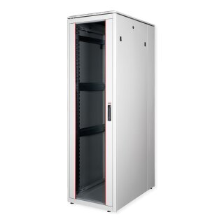 ROLINE 19-Zoll Netzwerkschrank Pro 42 HE, 600x1000 BxT Glastr grau