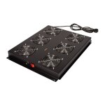 ROLINE 19-Zoll Dachlftereinheit 6 Lfter, ON/OFF fr...