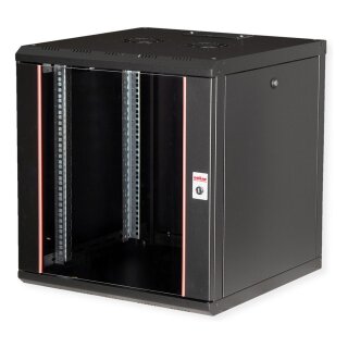 ROLINE 19-Zoll Wandgehuse Pro 12 HE, 600x600 BxT schwarz