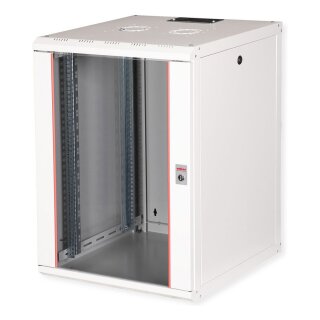 ROLINE 19-Zoll Wandgehuse Pro 16 HE, 600x600 BxT grau