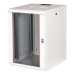 ROLINE 19-Zoll Wandgehuse Pro 16 HE, 600x600 BxT grau