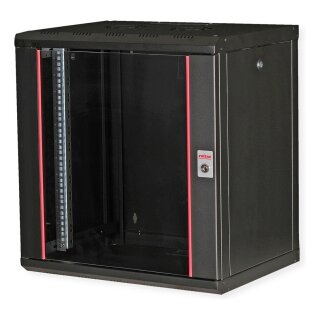 ROLINE 19-Zoll Wandgehuse Pro 12 HE, 600x450 BxT schwarz