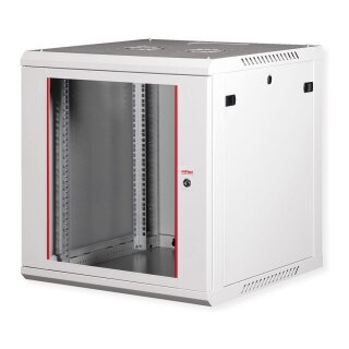 ROLINE 19-Zoll Wandgehuse Basic Plus 12HE, 600x600 BxT grau