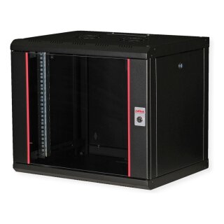 ROLINE 19-Zoll Wandgehuse Pro 9 HE, 600x450 BxT schwarz