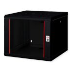 ROLINE 19-Zoll Wandgehuse Pro 9 HE, 600x600 BxT schwarz