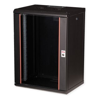 ROLINE 19-Zoll Wandgehuse Pro 16 HE, 600x450 BxT schwarz