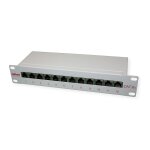 ROLINE 10-Zoll Patchpanel 12 Ports, Cat.6A (Class EA),...