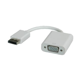 ROLINE DisplayPort-VGA Adapter DP ST - VGA BU Aktiv