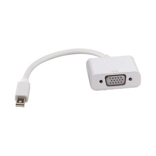 ROLINE Mini DisplayPort-VGA Adapter Mini DP ST - VGA BU Aktiv