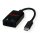 ROLINE Adapter USB Typ C - 2x 3,5mm Audio, ST/BU, 0,13 m
