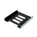 ROLINE Montageadapter, 3,5 Zoll Rahmen fr 1x 2.5 HDD/SSD,...