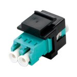 ROLINE Keystone LWL-Adapter LC/LC Duplex Multimode OM3