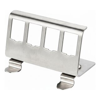 ROLINE Hutschienen-Adapter unbestckt, fr 4 Keystones