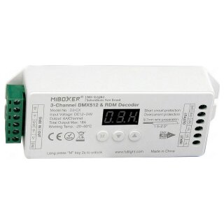 LED DMX 3-Kanal LED Controller DMX-Serie *Milight/Miboxer*