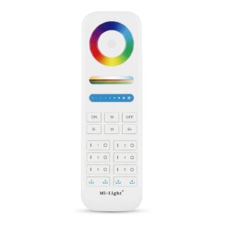LED Fernbedienung RGB-WW (RGB-CCT) 6 Zonen + 2 Szenen *Milight/Miboxer*