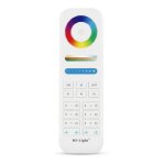 LED Fernbedienung RGB-WW (RGB-CCT) 6 Zonen + 2 Szenen...
