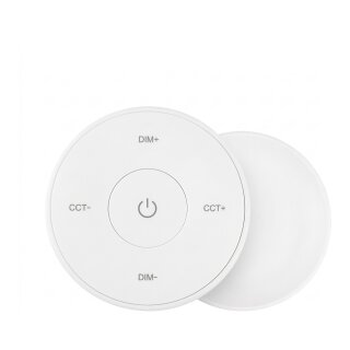 LED Fernbedienung Mini Remote 2,4GHz dual white (CCT) + Dimm rund *Milight/Miboxer* (w)