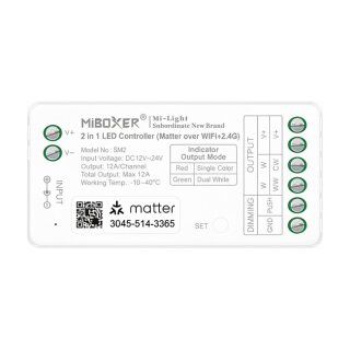 LED Controller S-Serie 2in1 (Dual White/Dim) DC12/24V *Milight/Miboxer*