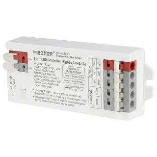 LED Controller E-Serie 2in1 Single colour/dual white (CCT) Zigbee3.0/2.4G *Milight/Miboxer*