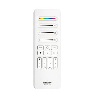 Pixel LED Fernbedienung SPI - Pixel 2,4GHz (RGB/RGB-W/RGB+CCT) 4 Zonen 4 Szenen *Milight/Miboxer* (w)