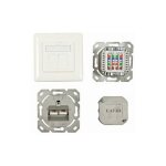 Synergy21 Dosen TP,UP, 2-fach, CAT6A, 500Mhz, Reinweiss,...