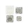 Synergy21 Dosen TP,UP, 2-fach, CAT6A, 500Mhz, Reinweiss, LSA, , senkrechter hinterer Kabeleingang