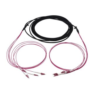 Synergy21 LWL-Kabel, Trunkkabel U-DQ(ZN)BH 4G 50/125, LC/LC OM4 160m, Trommel,