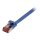 Synergy21 Patchkabel RJ45, CAT6 250Mhz, 3m blau, FTP(U/FTP), TPE(Superflex), Flach, ,