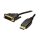 Synergy21 Kabel Video DisplayPort 1.1 => DVI-D 24+1, ST/ST, 2m, Full HD 1920*1080@60hz, ,