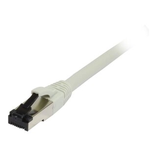 Synergy21 Patchkabel RJ45, CAT8.1 2000Mhz, 0,25m, grau, S-STP(S/FTP), TPE(Ultra SuperFlex), AWG26,